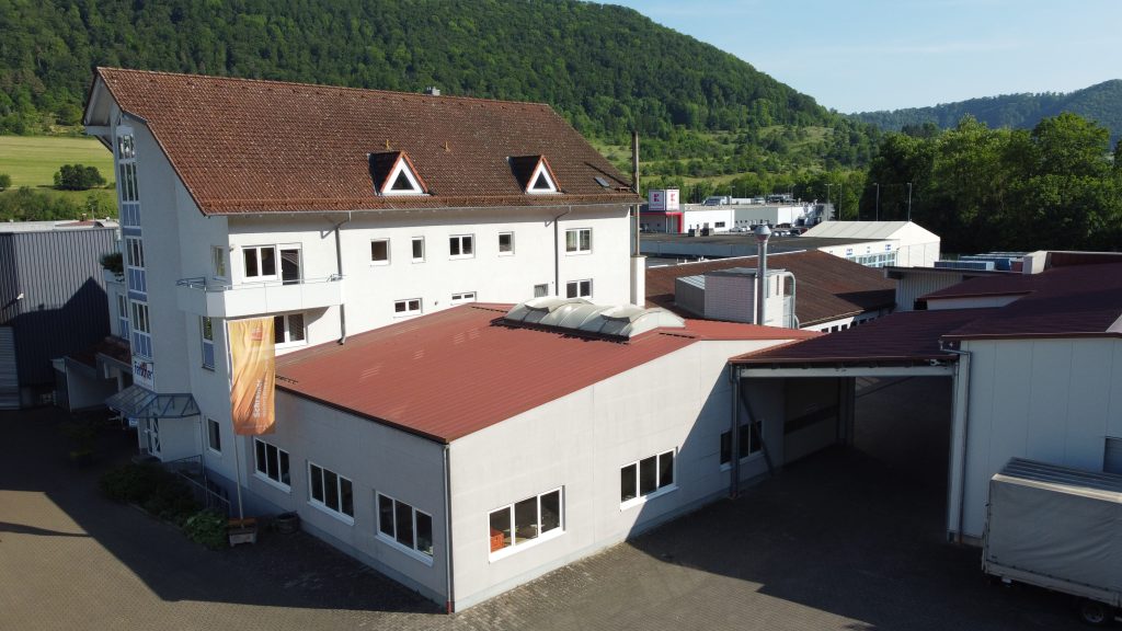 Luftaufnahme von der Schreinerei Fetscher